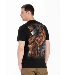 Pit Bull T-Shirt Koszulka Man In Hat