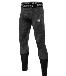  Pit Bull Legginsy Performance Small Logo Charcoal