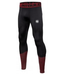  Pit Bull Legginsy Performance Small Logo Red