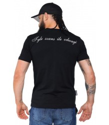 T-Shirt Koszulka Octagon Tyle Szans Ile Odwagi Black