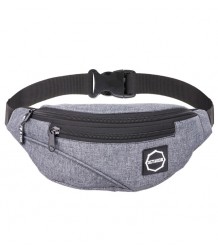 Octagon Saszetka Nerka Logo Guma Grey