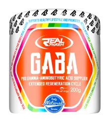 Real Pharm Gaba 200g. Sen 100% . Hormonu Szczęścia