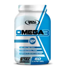 Real Pharm Omega3 60 Caps Zdrowe Kwasy Tłuszczowe