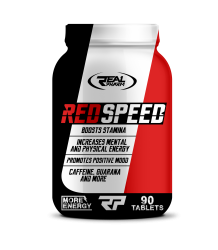 Real Pharm Red Speed 90 Tabs Wytrzymałość Kofeina