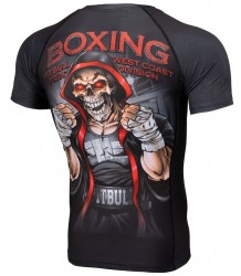 Pit Bull Rashguard Krótki Rękaw Boxing 19 Shortsleeve