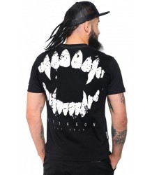 Octagon T-Shirt Koszulka Zęby Black