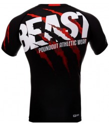 Poundout Rashguard Beast Short Sleeve