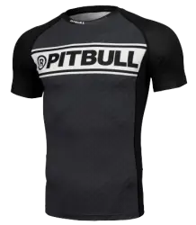 Pit Bull Rashguard Krótki Rękaw Shortsleeve Chest Logo