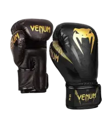 Venum Rękawice Bokserskie Impact Black/Gold