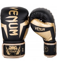 Venum Rękawice Bokserskie Elite Black/Gold