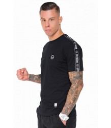 Octagon T-Shirt Koszulka Stripe Black