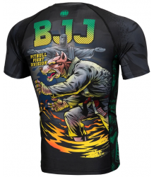 Pit Bull Rashguard Krótki Rękaw Shortsleeve Masters Of Bjj