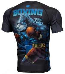 Pit Bull Rashguard Krótki Rękaw Shortsleeve Masters Of Boxing