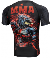 Pit Bull Rashguard Krótki Rękaw Shortsleeve Masters Of MMA