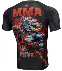 Pit Bull Rashguard Krótki Rękaw Shortsleeve Masters Of MMA