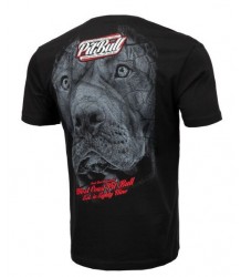 Pit Bull T-Shirt Koszulka Stamp Black