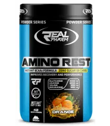 Real Pharm Amino Rest 500g Bcaa Glutamina