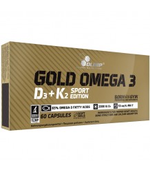 Olimp Gold Omega 3 D3+K2 Sport Edition- 60 Caps