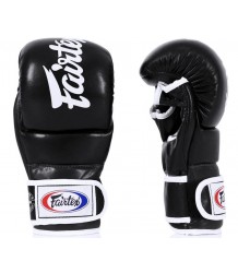 Fairtex Rękawice MMA Fgv18 Super Sparring Black/White