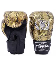 Top King Rękawice Bokserskie Tkbgss-02bk_Gd Super Star Snake
