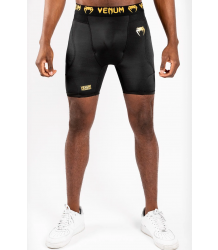 Venum G-Fit Vale Tudo Spodenki Kompresyjne Black/Gold