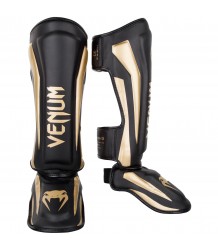 Venum Ochraniacze Piszczeli Elite Black/Gold