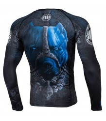 Pit Bull Rashguard Skull Dog Longsleeve