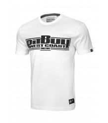 Pit Bull T-Shirt Koszulka Classic Boxing Biała