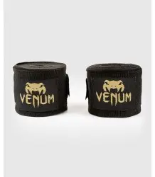 Venum Bandaże Bokserskie Owijki 4m Black-Gold