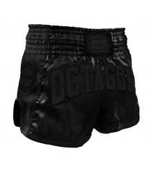 Octagon Spodenki Muay Thai Black/Black