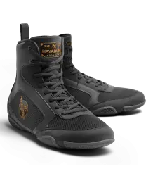 Hayabusa Buty Zapaśnicze Bokserskie Pro Boxing Black
