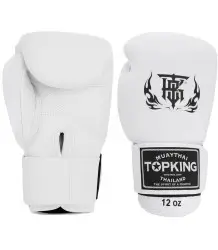 Top King Rękawice Bokserskie Tkbgav Air Białe