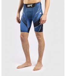 UFC Venum Spodenki Kompresyjne Pro Line Men's Vale Tudo Blue