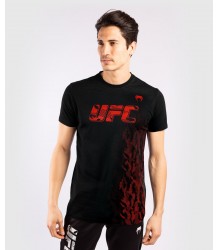 UFC Venum T-Shirt Koszulka Authentic Fight Week Black