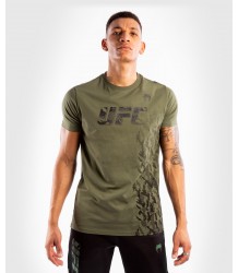 UFC Venum T-Shirt Koszulka Authentic Fight Week Khaki