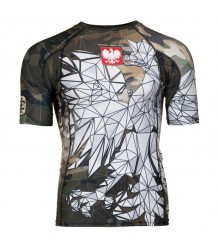 Extreme Hobby Rashguard Krótki Rękaw Polska Camo