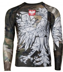 Extreme Hobby Rashguard Długi Rękaw Polska Camo