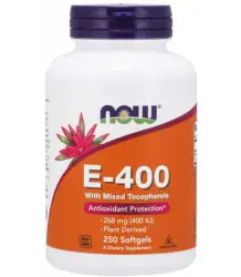 Now Foods E-400 Witamina E-400 250 Kapsułek