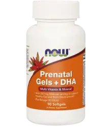 Now Foods Prenatal Gels + Dha - Multiwitaminy I Minerały