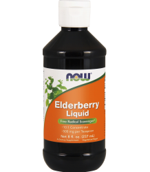 Now Foods Elderberry Liquid - Czarny Bez (Sok) - 237 Ml