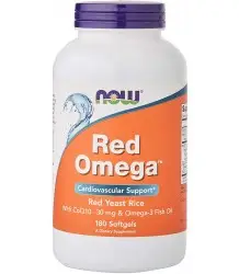 Now Foods Red Omega - 180 Kapsułek Żelowych