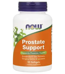 Now Foods Prostate Support - Wspiera Zdrowie Prostaty* - 180 Kapsułek Żelowych