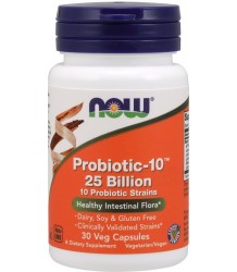 Now Foods Probiotic-10™ 25 Billion 30 Caps