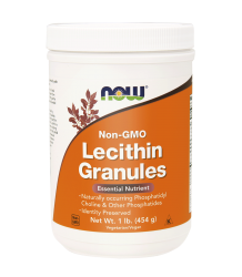 Now Foods Lecithin Granules (Non-Gmo) - 454 G