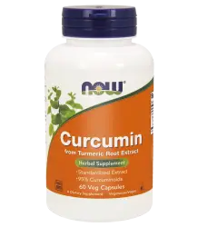 Now Foods Curcumin - Kurkumina Ekstrakt - 60 Vcaps