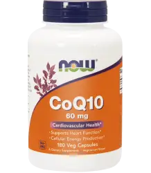 Now Foods Koenzym Q10 60 Mg - 180 Vcaps