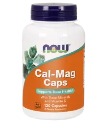 Now Foods Cal-Mag Caps + Mikroelementy - 120 Kapsułek