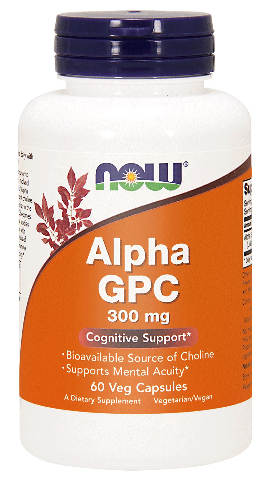 NOW FOODS ALPHA GPC 300 MG – 60 KAPSUŁEK WEGETARIAŃSKICH , SUPLEMENTY ...