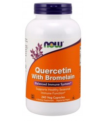 Now Foods - Quercetin With Bromelain - 240 Vcaps