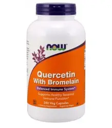 Now Foods - Quercetin With Bromelain - 240 Vcaps